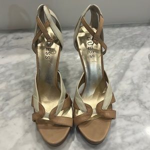 Guess platform heels